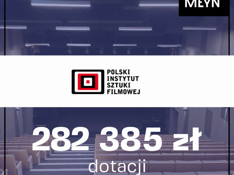 Blisko 300 tysięcy zł z Polskiego Instytutu Sztuki Filmowej dla MOK