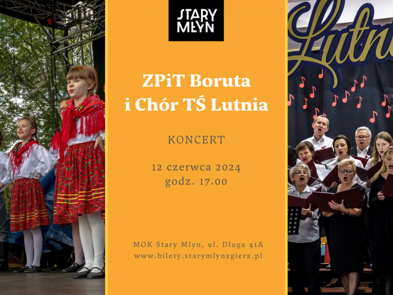 Lutnia i Boruta wystąpią na wspólnym koncercie. 