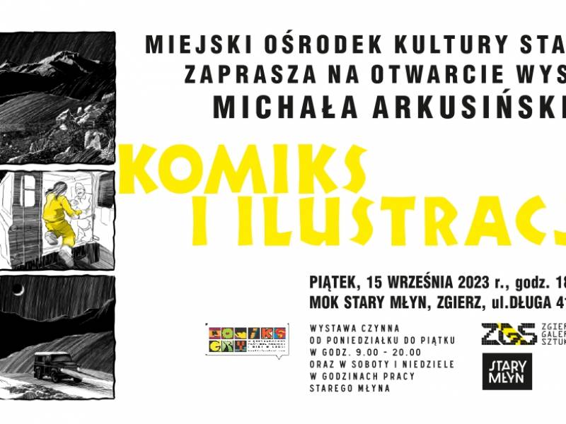 Zgierska wystawa w ramach Międzynarodowego Festiwalu Komiksu i Gier w Łodzi.