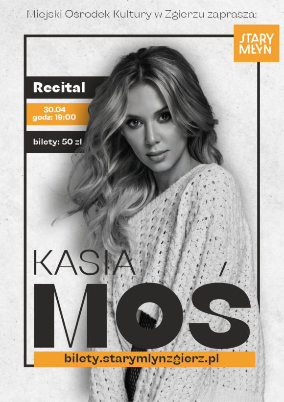 KASIA MOŚ – recital na rozpoczęcie tegorocznej Majówki