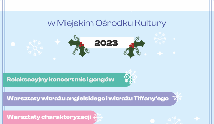 Oferta MOK na  ferie 2023