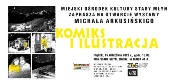 MOK_567 Zgierska wystawa w ramach Międzynarodowego Festiwalu Komiksu i Gier w Łodzi.