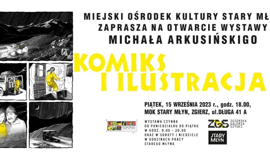 Zgierska wystawa w ramach Międzynarodowego Festiwalu Komiksu i Gier w Łodzi.