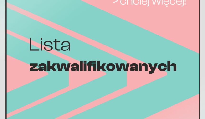 30. Słodkobłękity – lista zakwalifikowanych