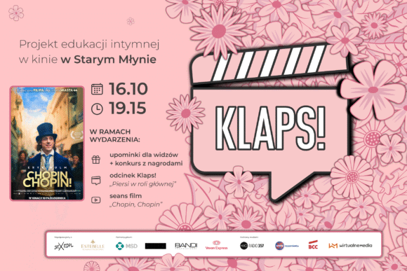 Pierwszy „Klaps” – rusza projekt edukacji intymnej w kinie w Starym Młynie