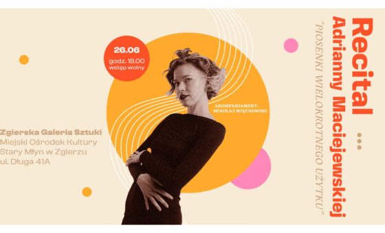 adrianna tło Recital Adrianny Maciejewskiej